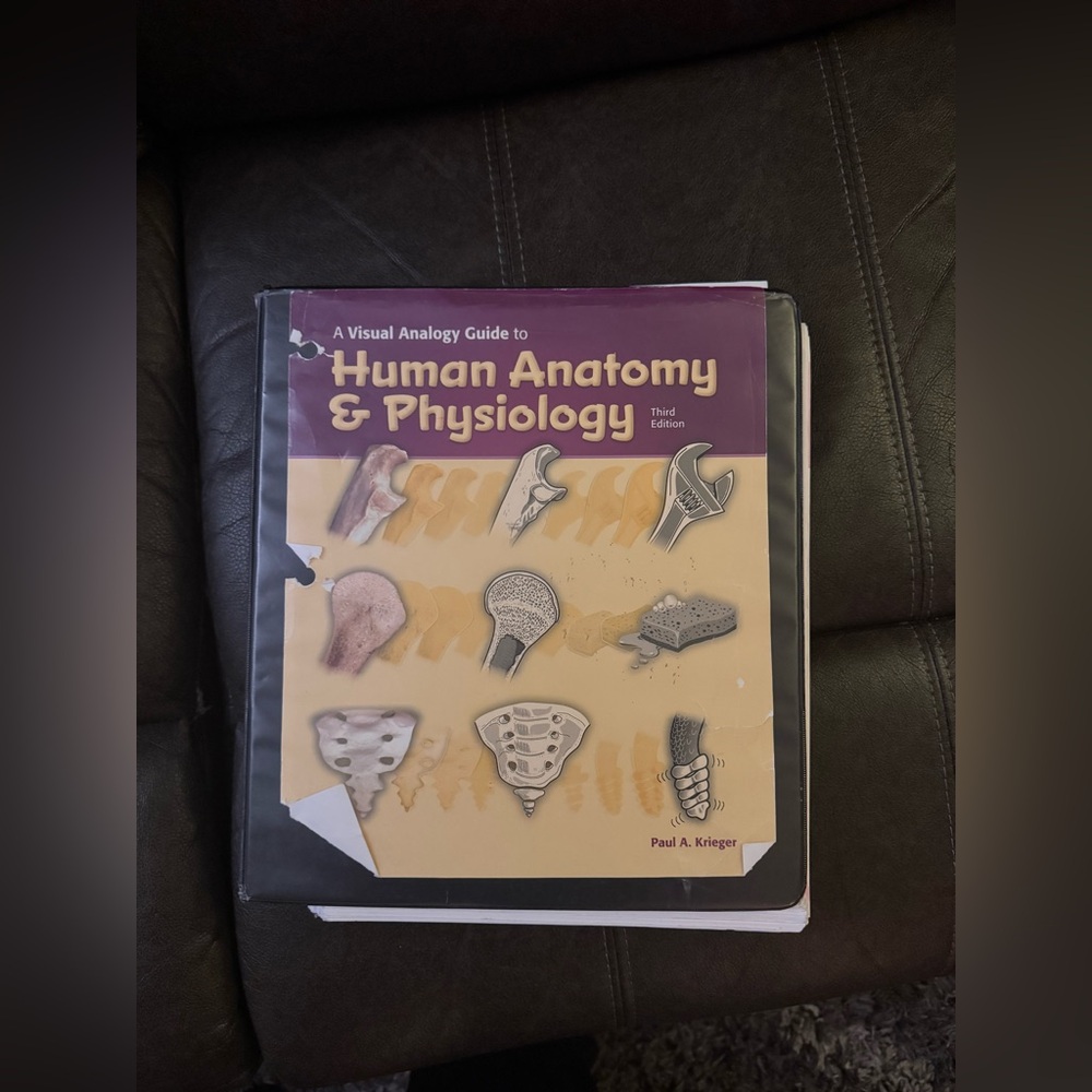 Human Anatomy & Physiology Textbook - used for Anatomy Lab to see more details